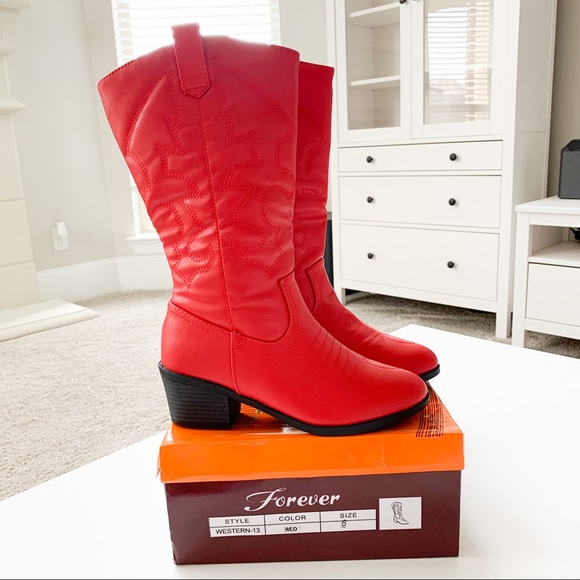 Forever Red Western Boot - Picture 9 of 10